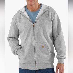 Carhartt Mens Zip Up Sweater Midweight Sweatshirt Hooded Zip SweatshirtShirt